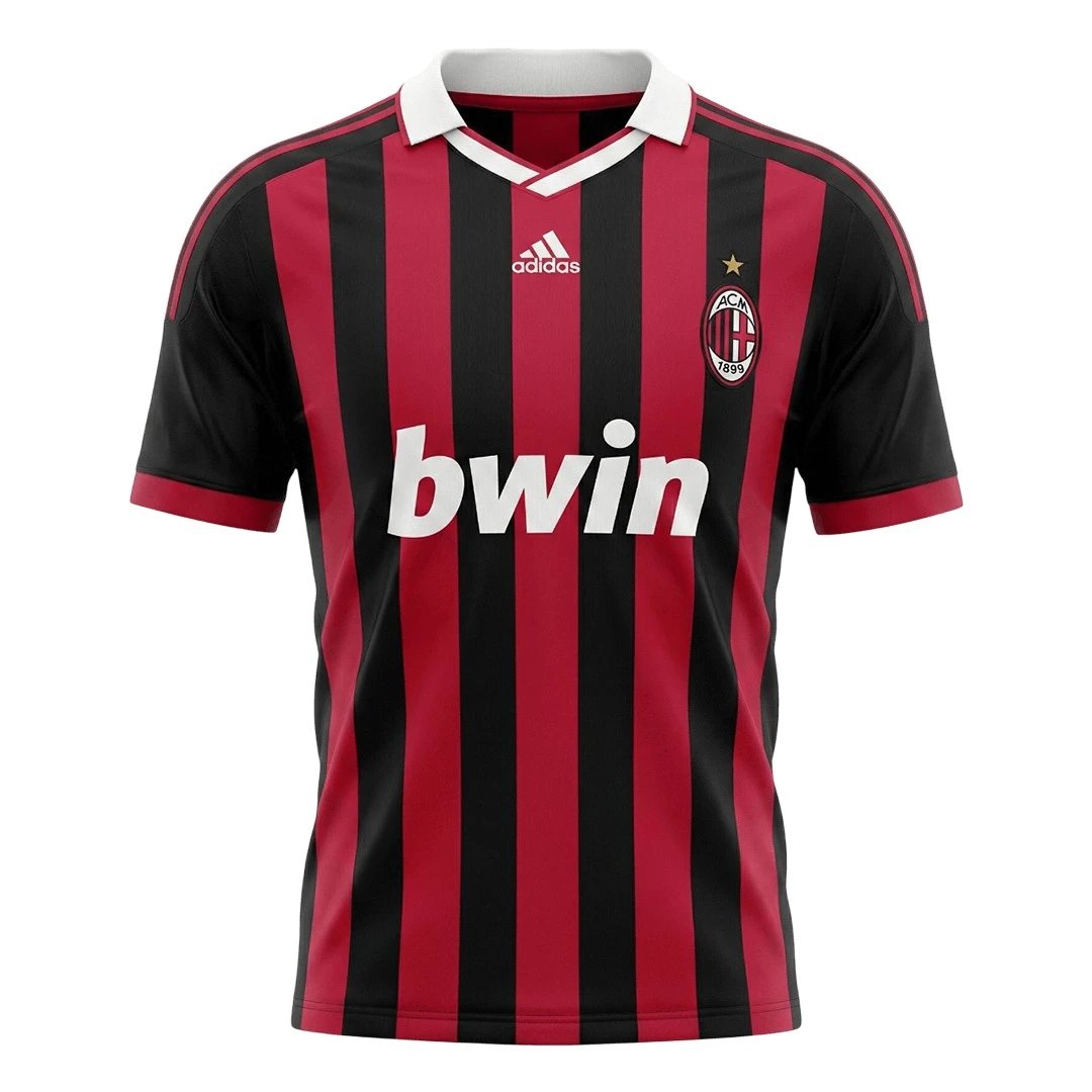 AC Milan 2009/10 Retro Home Jersey — Photo 2
