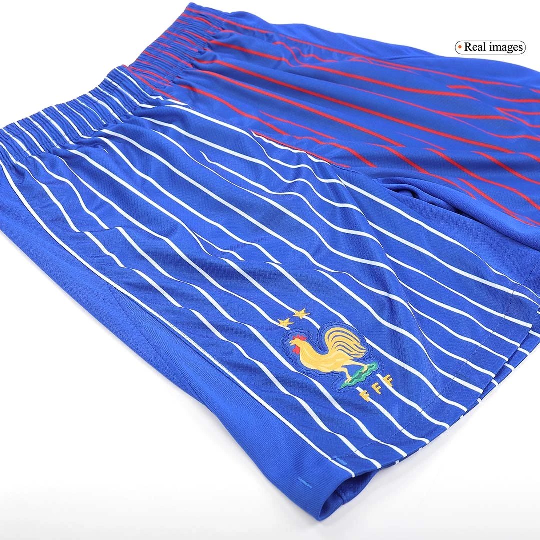 France Away Soccer Shorts 2024 — photo 9