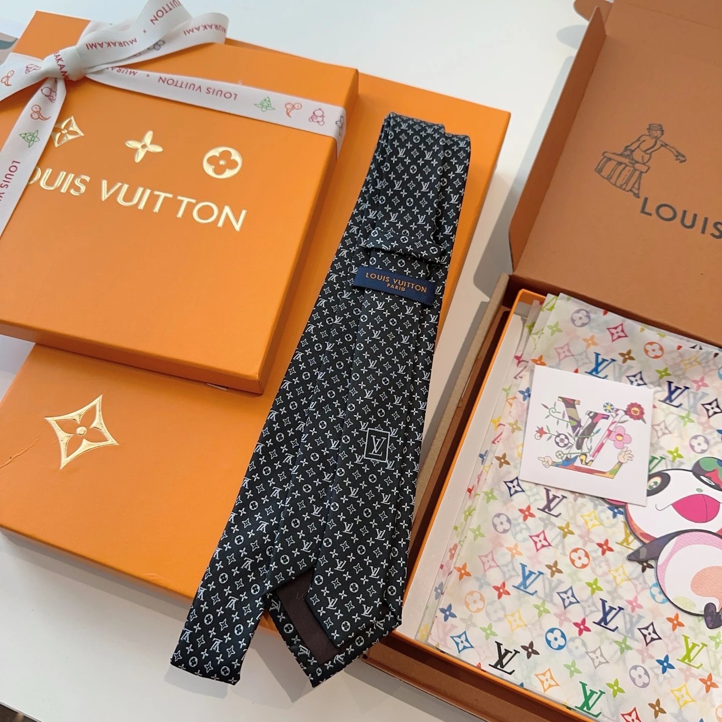 Louis Vuitton Silk Tie Ver.Q — QC