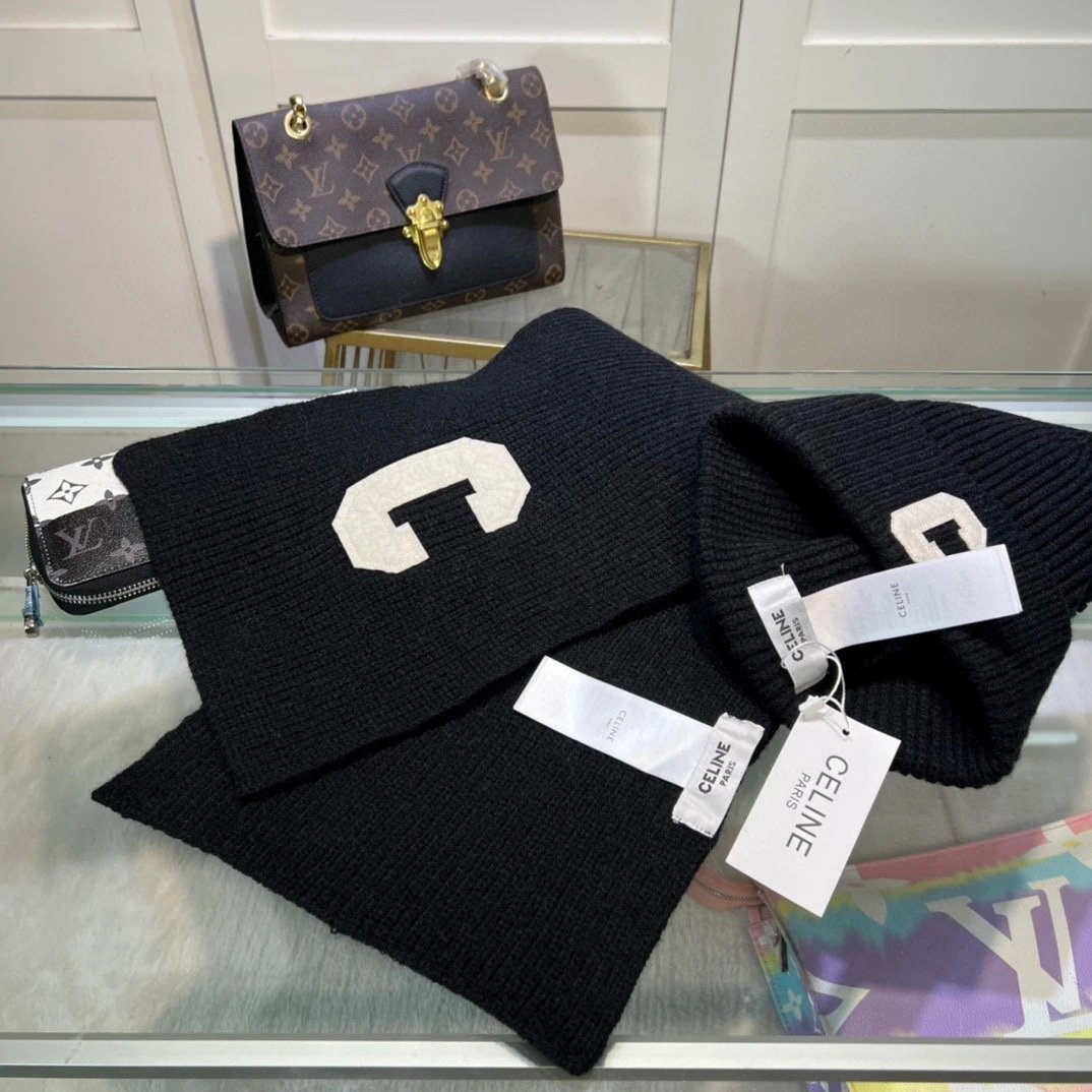 Celine Scarf & Hat Set Ver.B — Zdjęcie 8