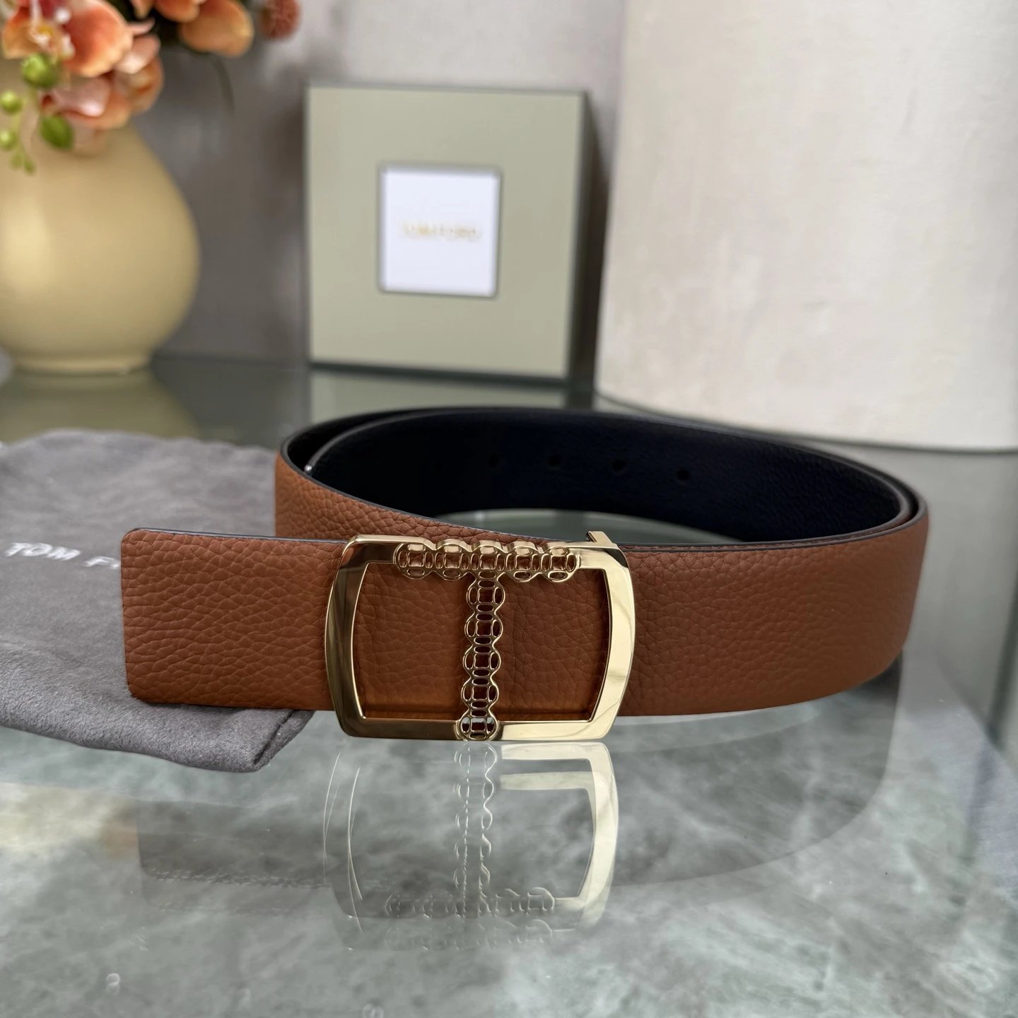 Tom Ford Leather Reversible Belt Ver.D — photo 2