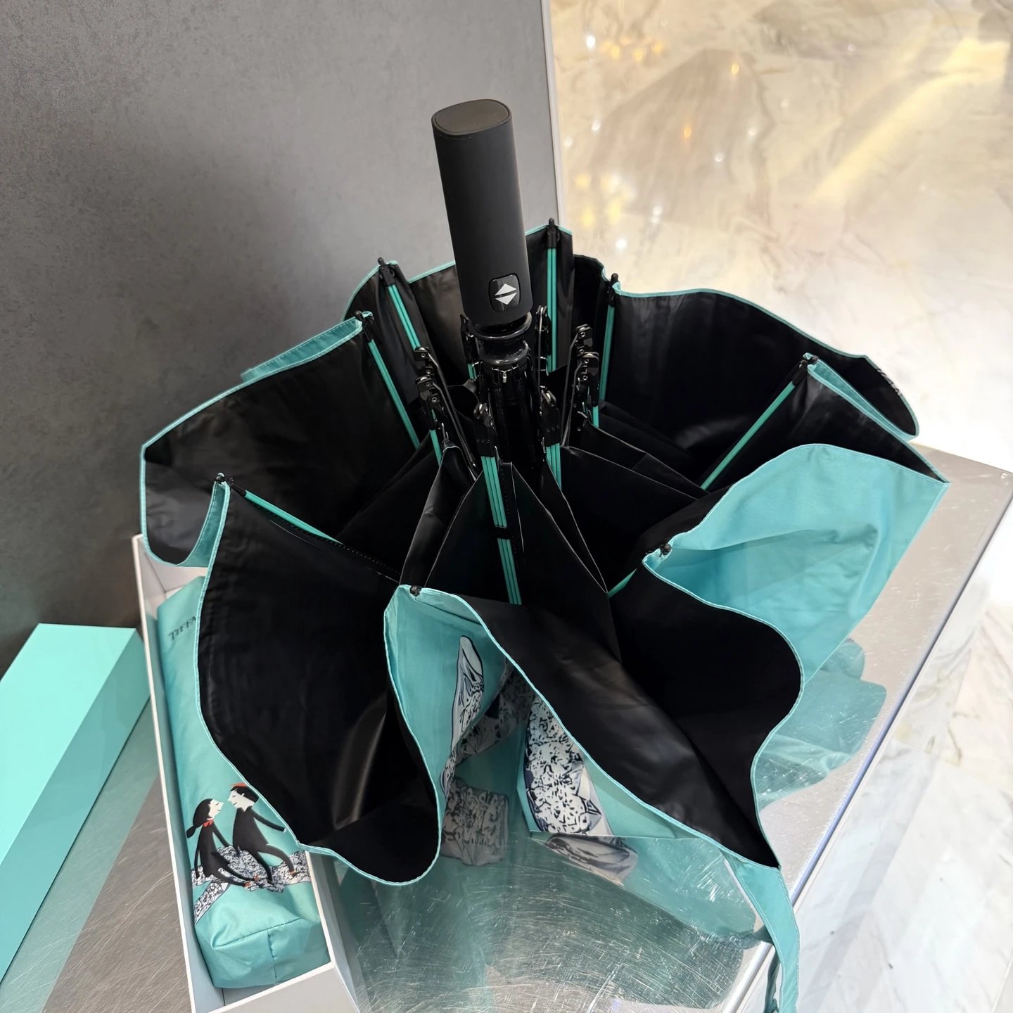 Tiffany UV Protection Folding Umbrella Ver.E — Photo 5