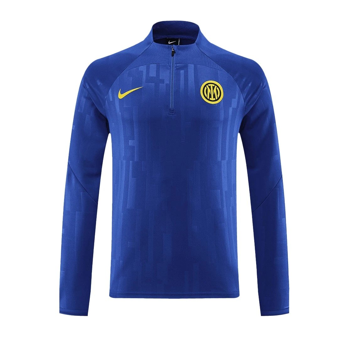 Inter Milan 1 4 Zip Tracksuit 2023 24 Blue — photo 3