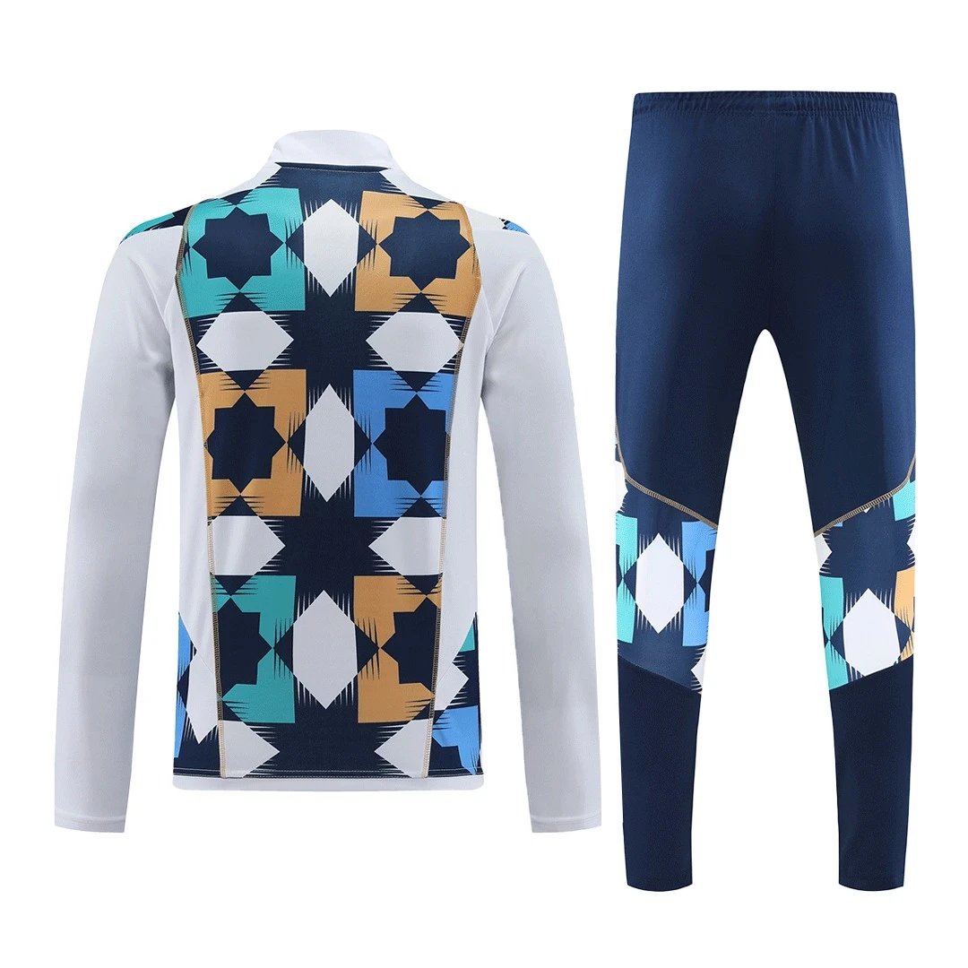 Algeria 1 4 Zip Tracksuit 2022 23 White — photo 3