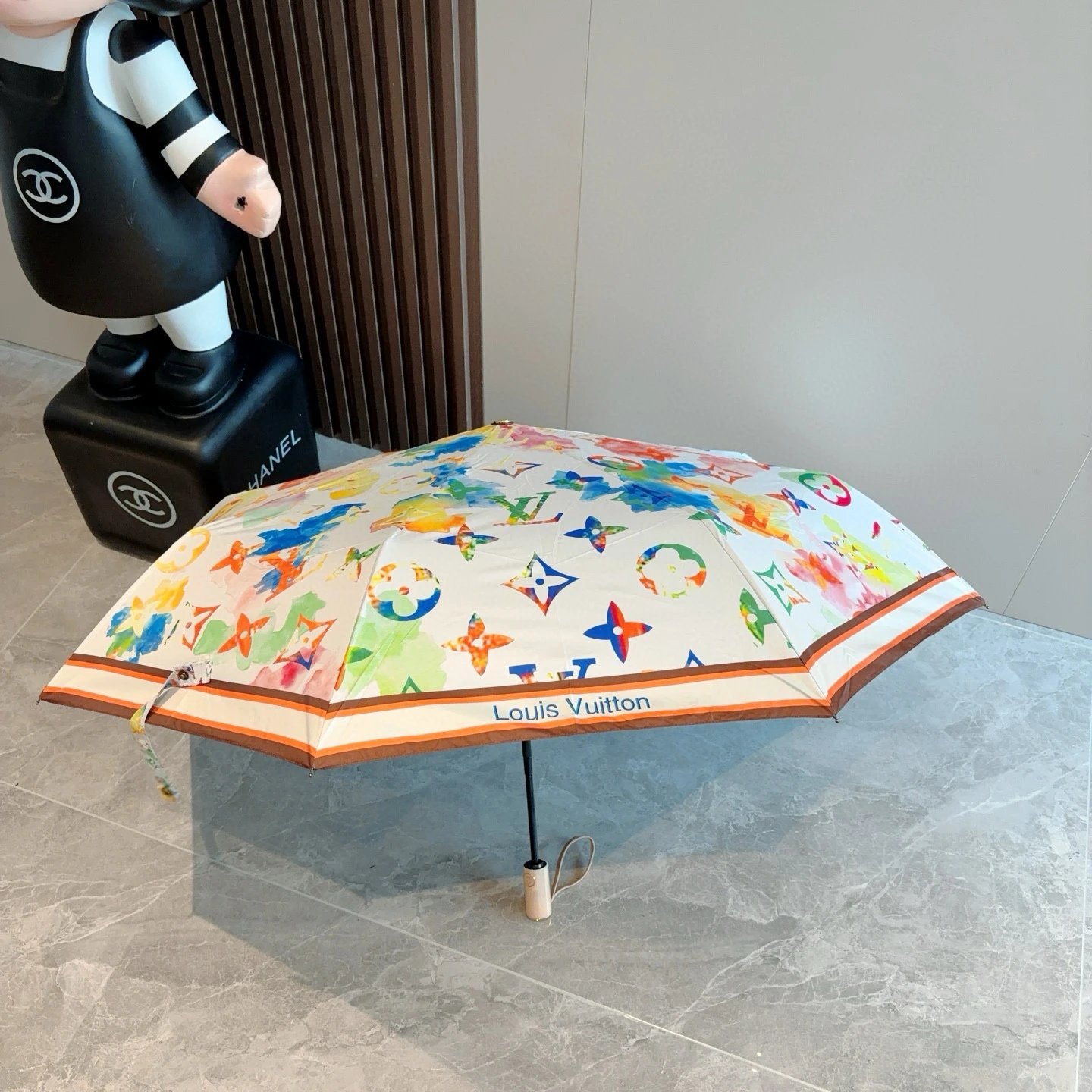 Louis Vuitton UV Protection Folding Umbrella Ver.F — Zdjęcie 9