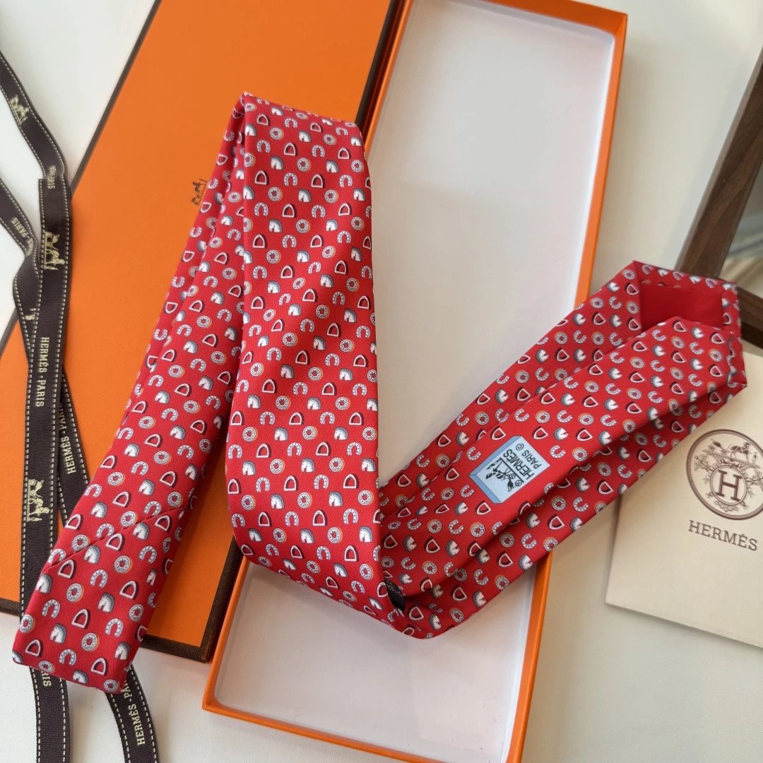 Hermes Silk Tie Ver.F — Photo 6