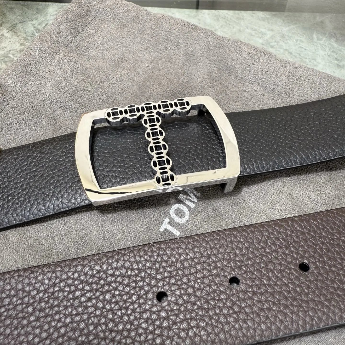 Tom Ford Leather Reversible Belt Ver.E — photo 9
