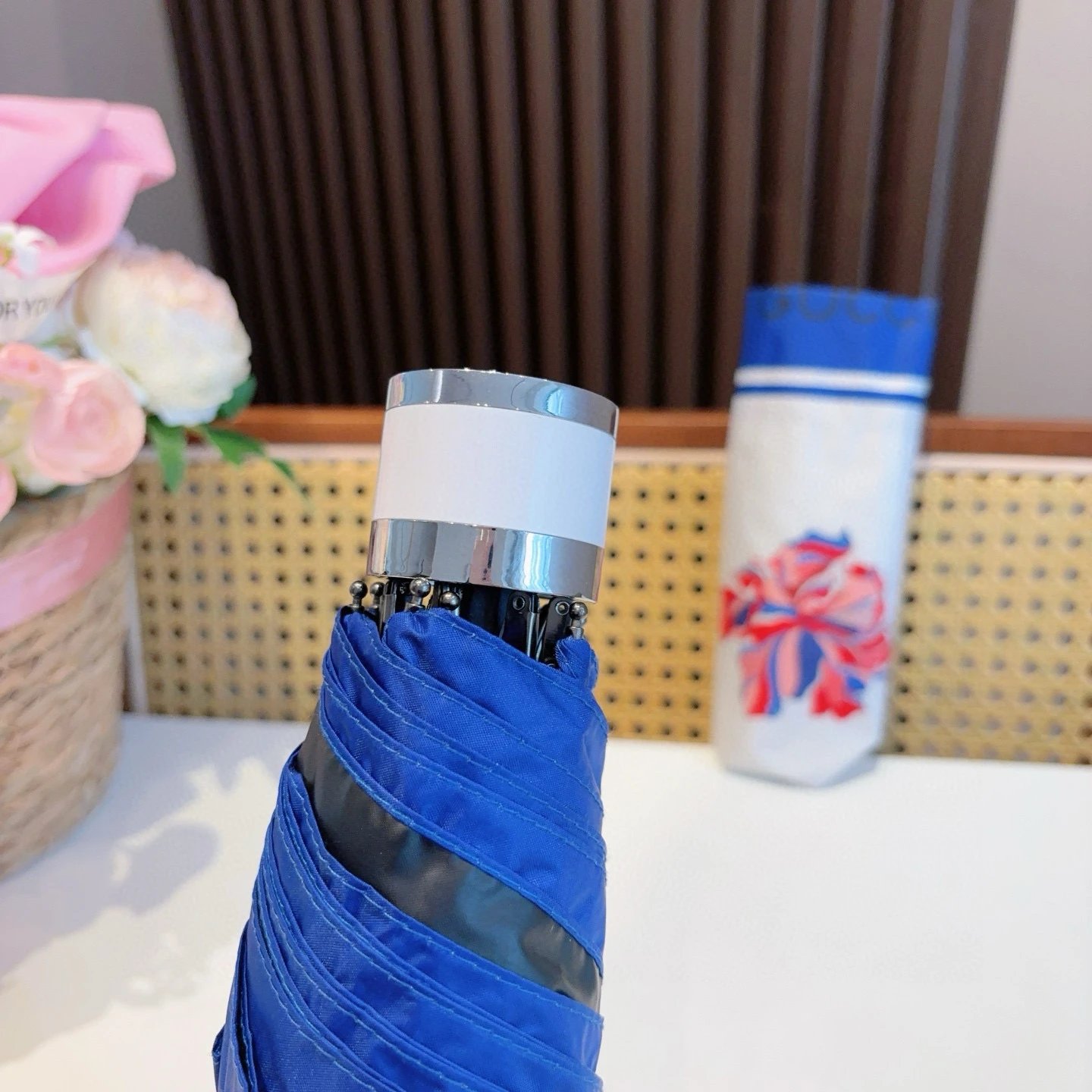 Gucci UV Protection Folding Umbrella Ver.F — QC