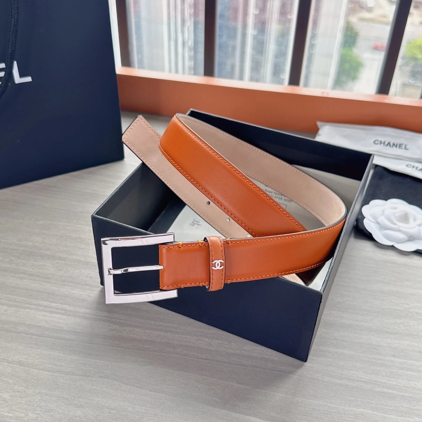 Chanel Leather Reversible Belt Ver.A — photo 5
