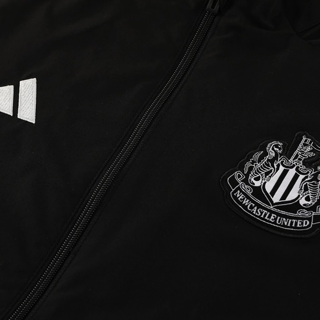 Newcastle United Windbreaker Jacket 2025 26 Black — photo 5