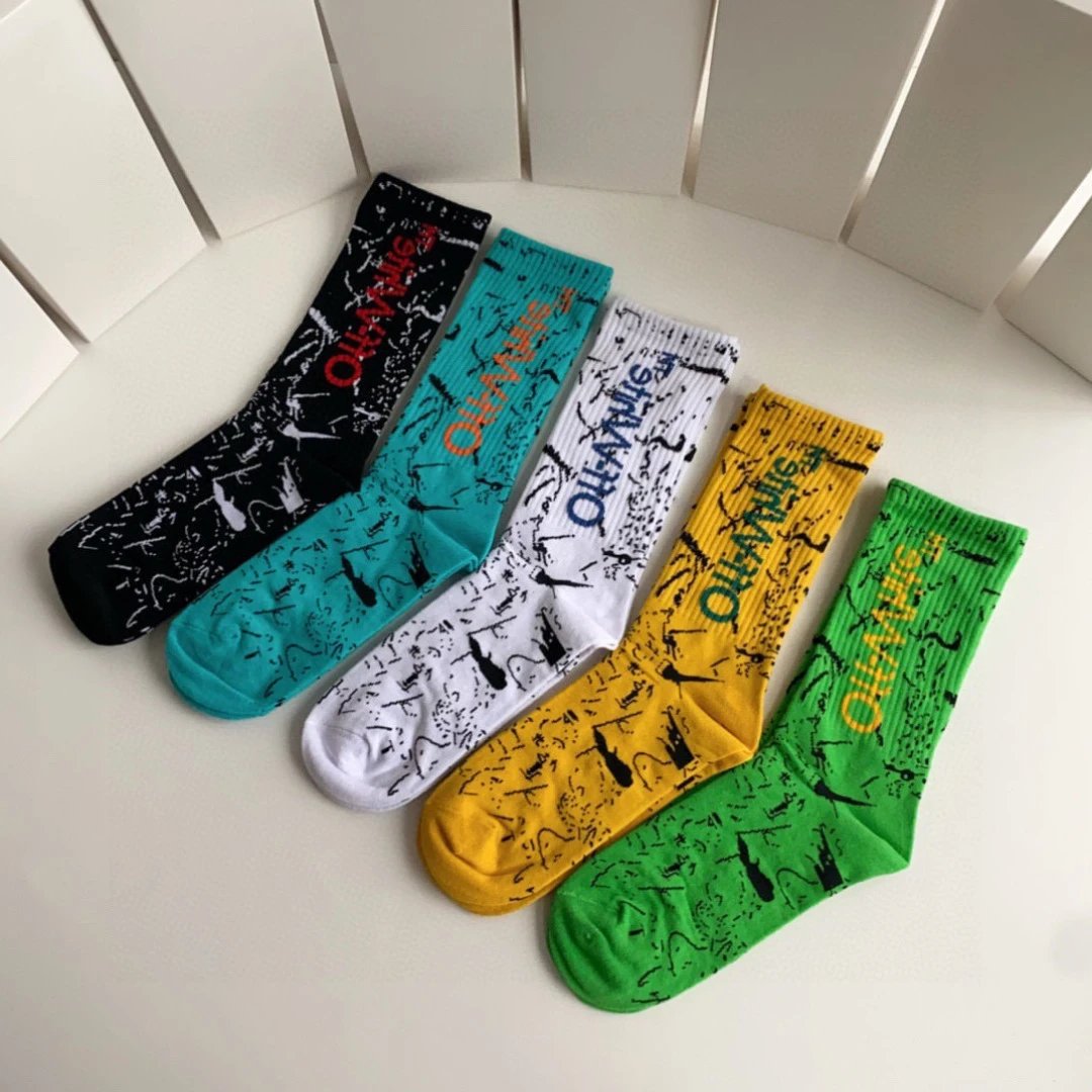 Off-White Crew Socks 5-Pair Box Ver.A — photo 3
