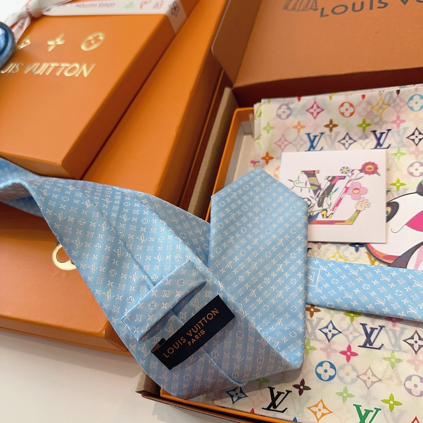 Louis Vuitton Silk Tie Ver.P — QC