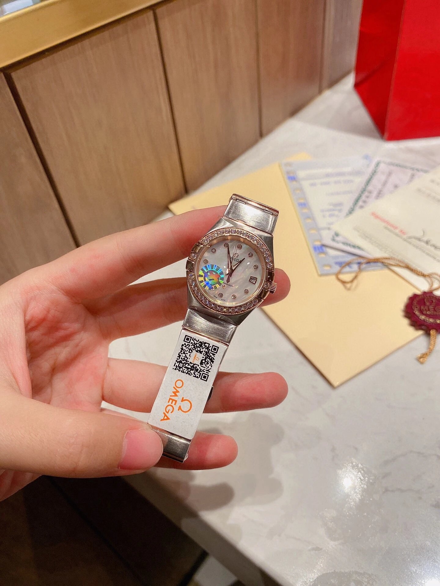 Omega Constellation Quartz Ladies Watch 27mm Ver.C — photo 5