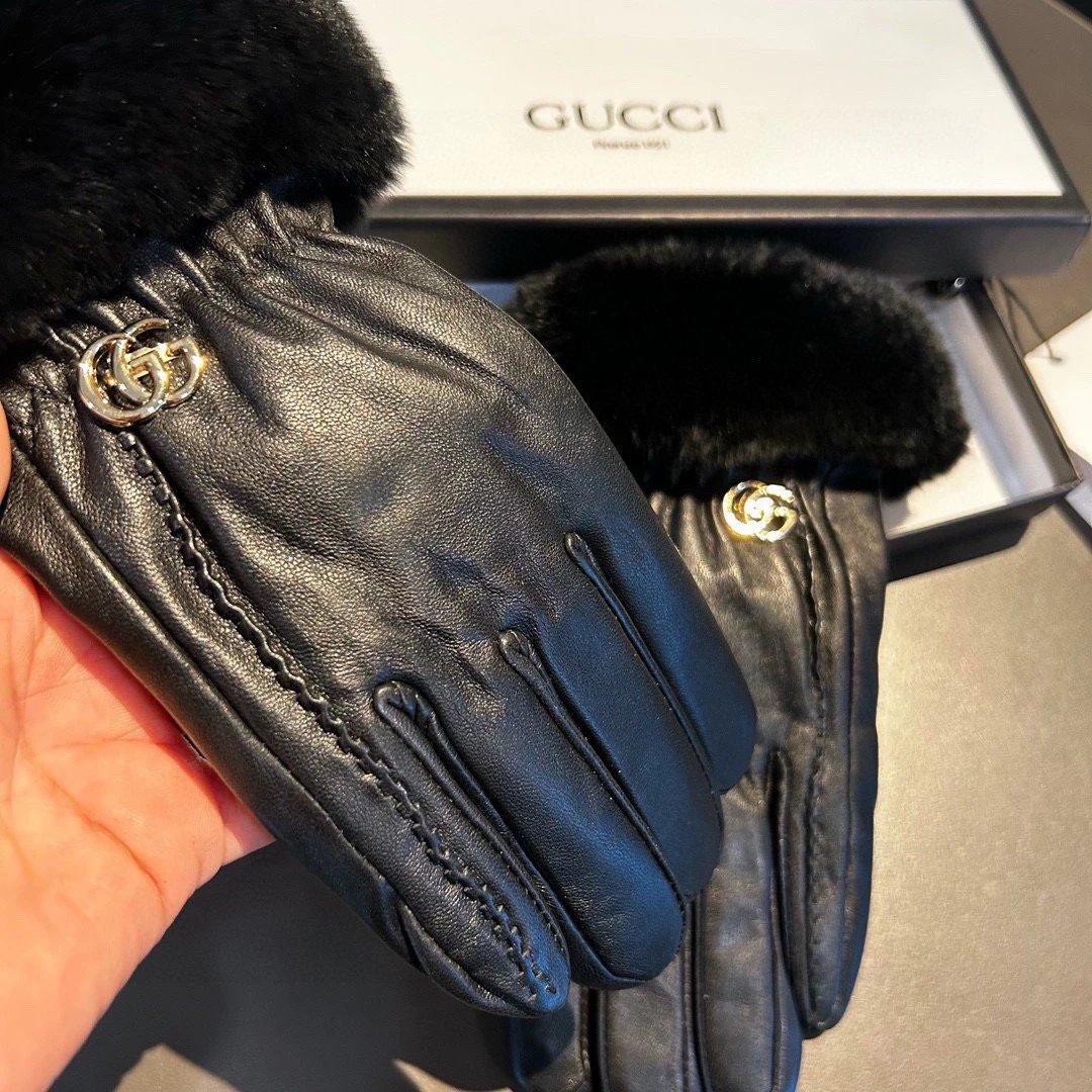 Gucci Touchscreen Thermal Gloves — Zdjęcie 8