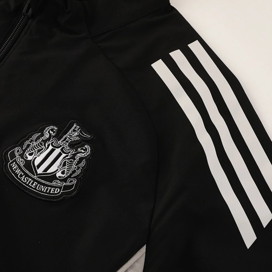 Newcastle United Windbreaker Jacket 2025 26 Black — photo 4