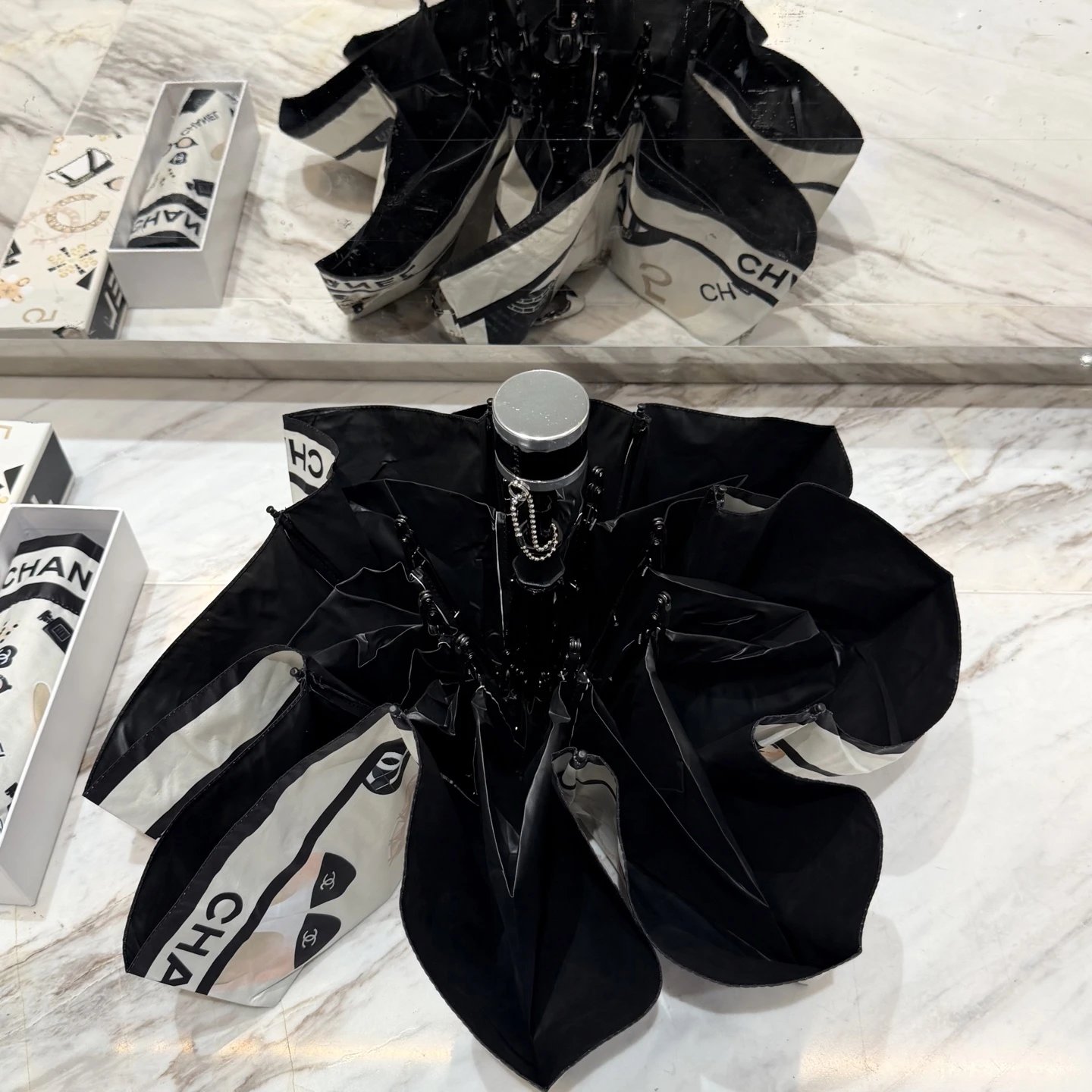 Chanel UV Protection Folding Umbrella Ver.G — QC