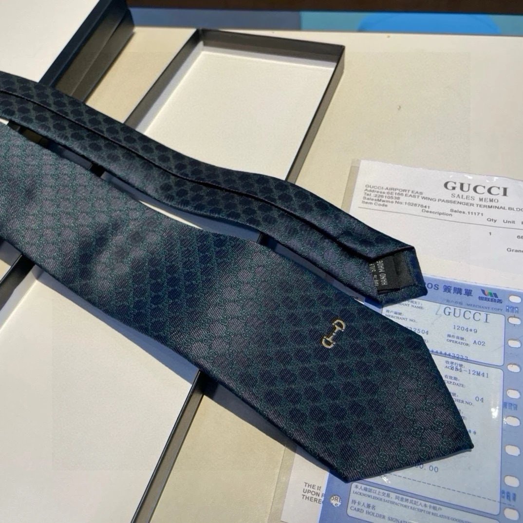 Gucci Silk Tie Ver.G — Zdjęcie 6