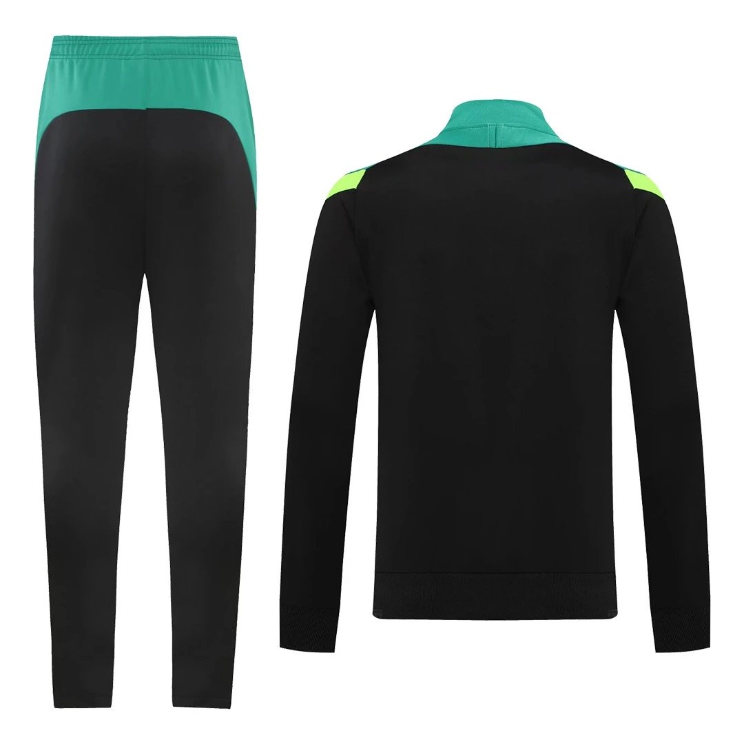 2022 Jacket Customize Tracksuit Black Green — Photo 3