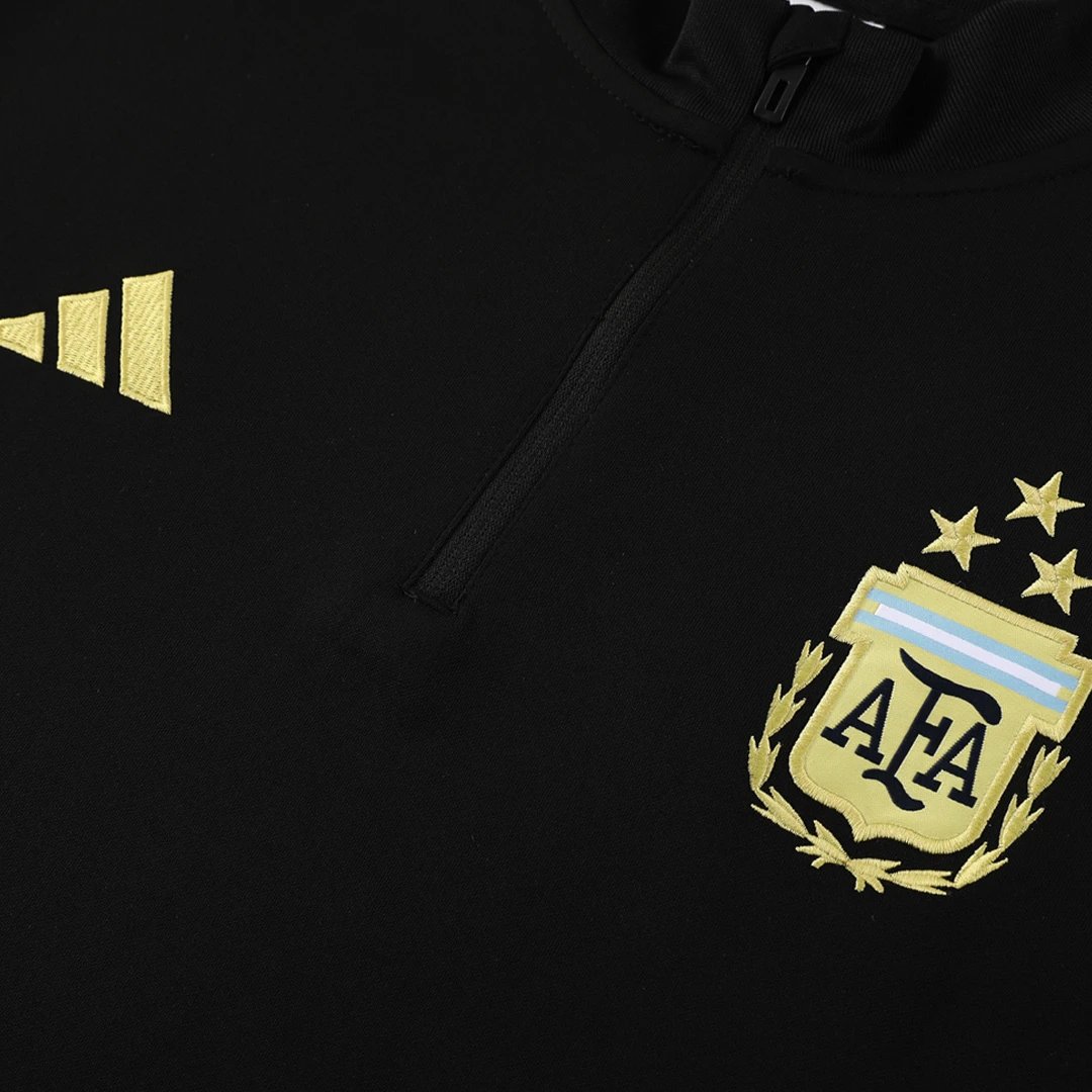 Argentina 2023 1 4 Zip Tracksuit 24 Black — Photo 7