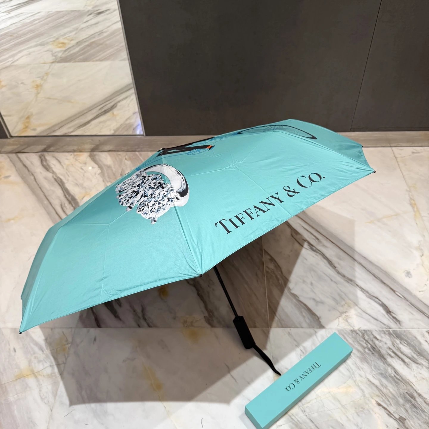 Tiffany UV Protection Folding Umbrella Ver.D — Photo 7