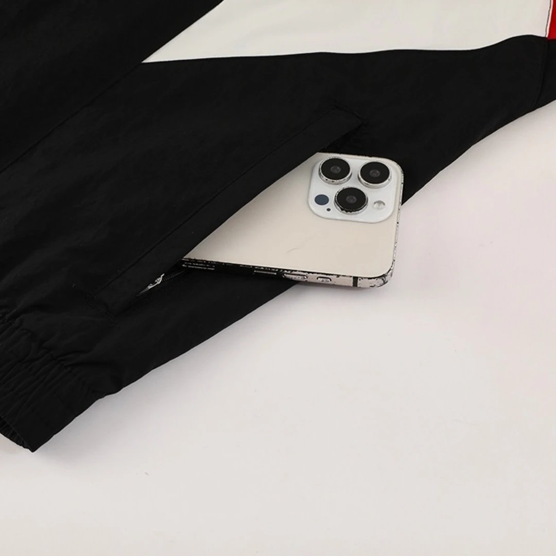 Manchester United 2025 Windbreaker Jacket 26 Black — Zdjęcie 8