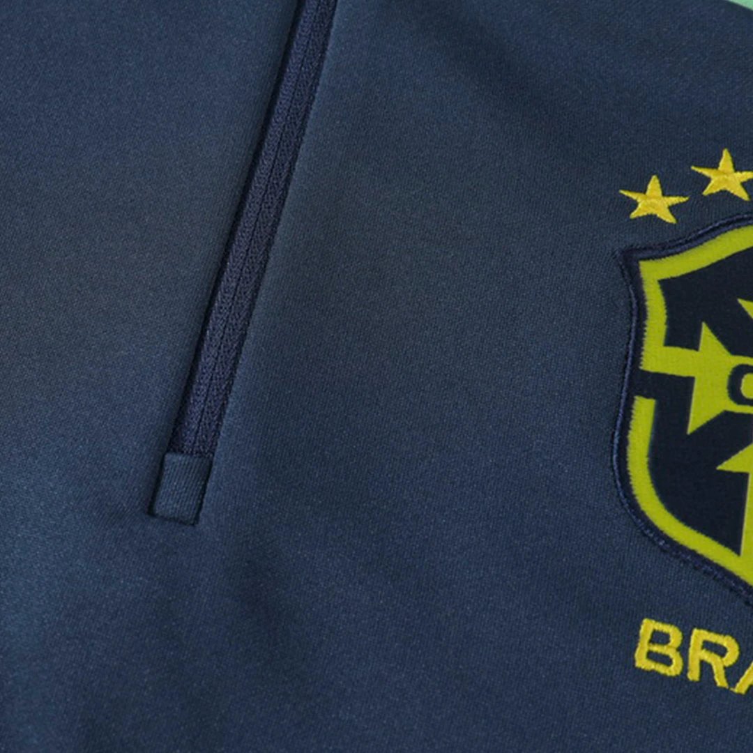 Brazil 1 4 Zip Tracksuit 2023 Navy — photo 8