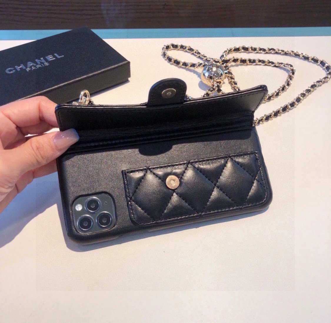 Chanel Strap Phone Case Ver.B — QC