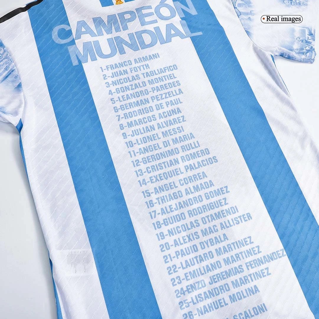 Argentina 2022 Home Special Edition Jersey (Player Version) — Photo 14