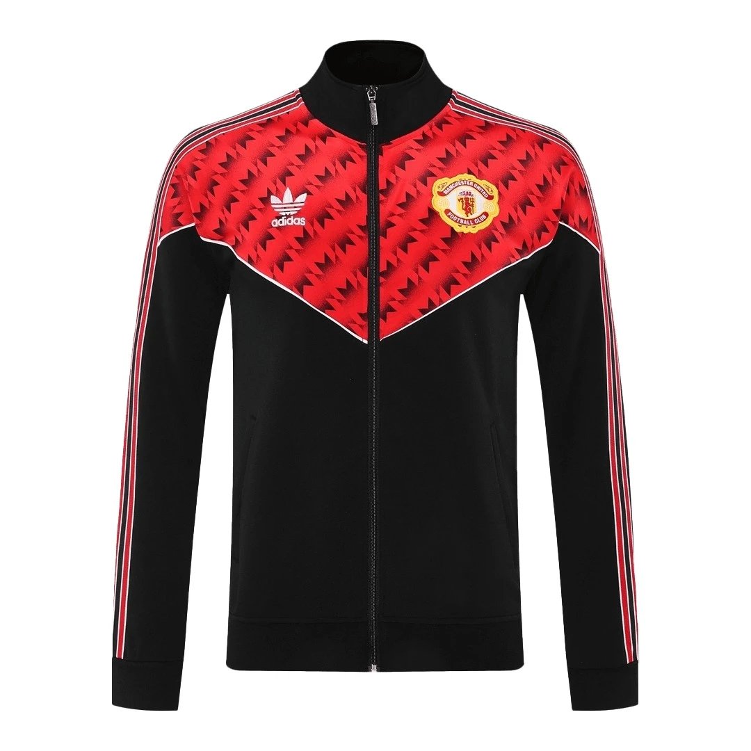 Manchester United 2025 Jacket Tracksuit 26 Red Black — QC