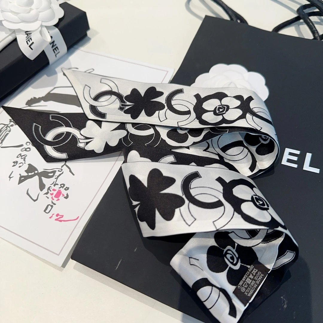 Chanel Silk Hair Ribbon Ver.K — QC
