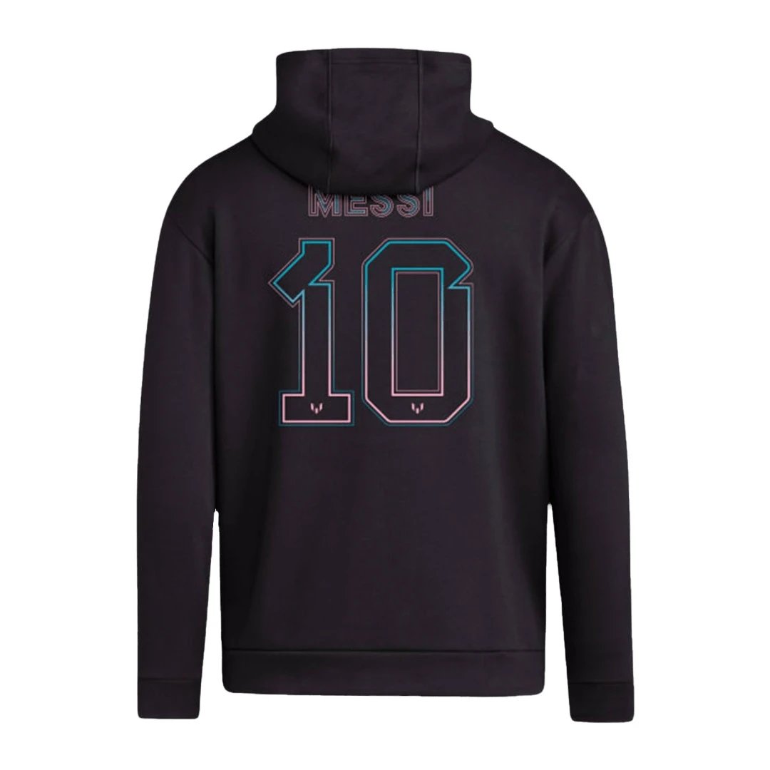 Inter Miami 2023 CF x MESSI 10 N N Hoodie Black — Zdjęcie 2
