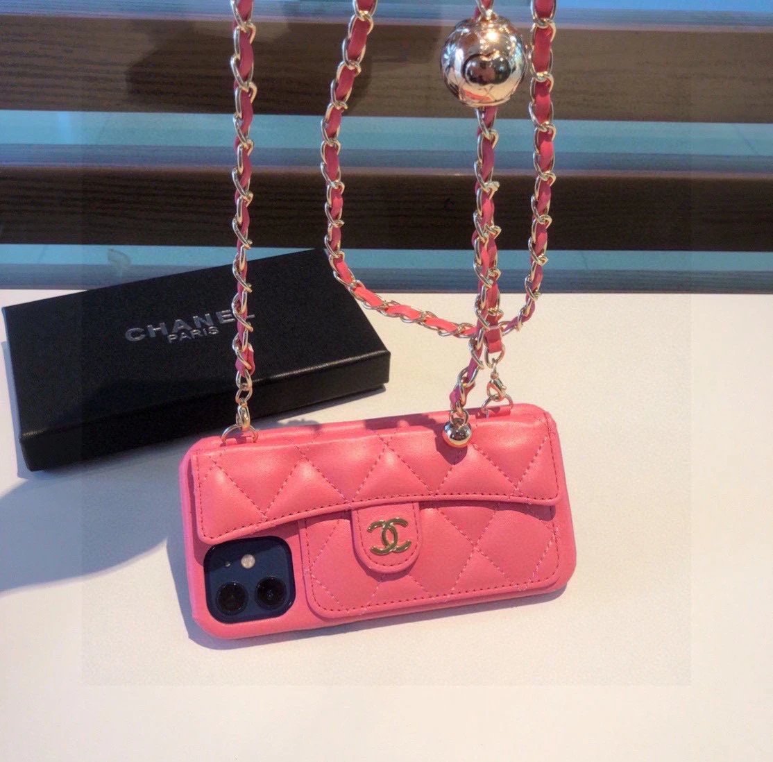 Chanel Strap Phone Case Ver.A — QC