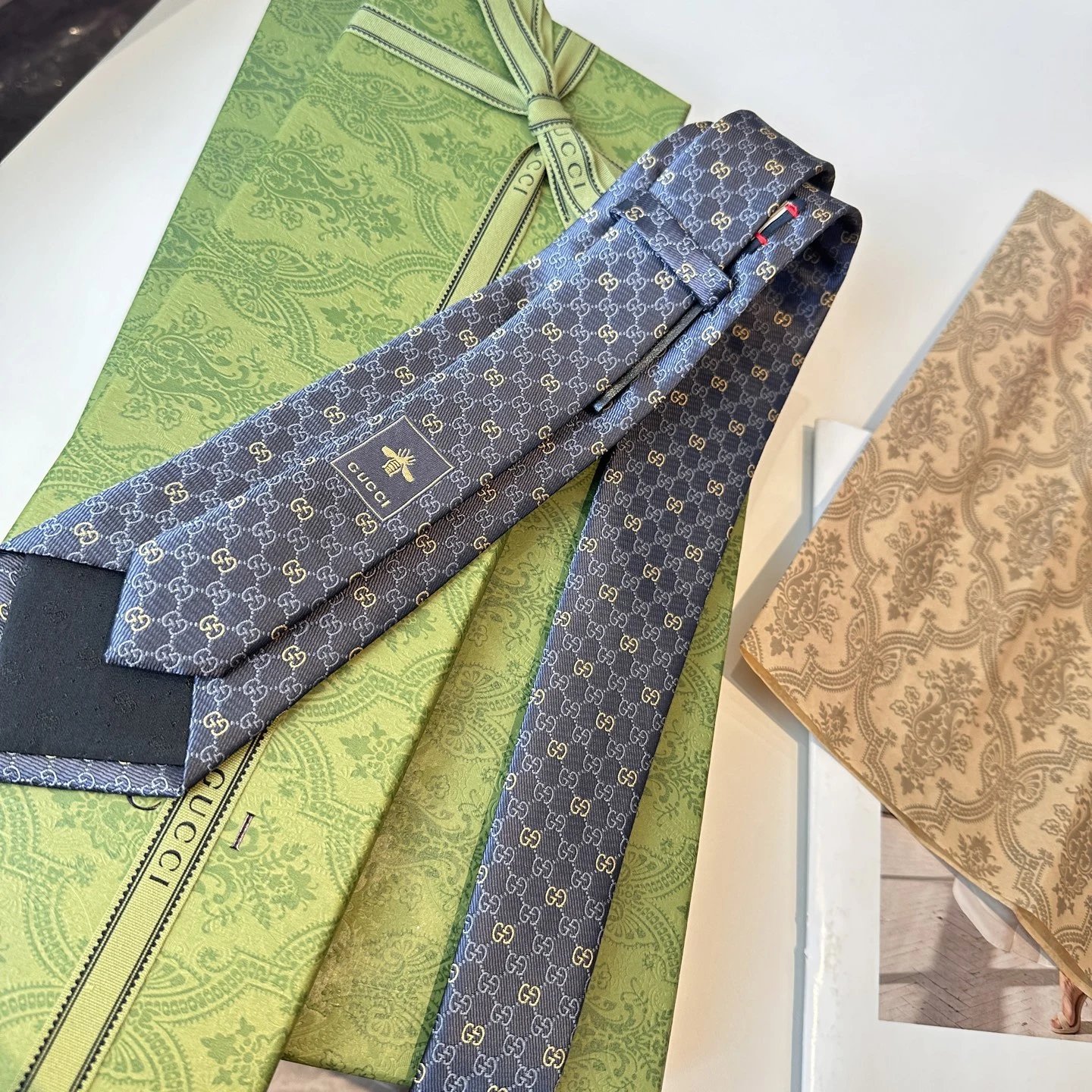 Gucci Silk Tie Ver.L — Zdjęcie 4