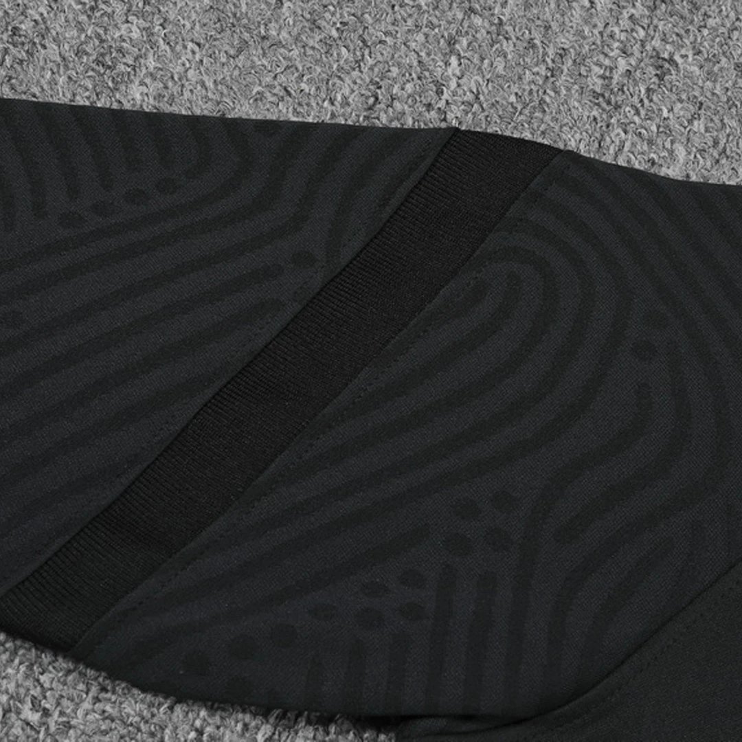 Brazil 1 4 Zip Tracksuit 2021 22 Black — photo 4
