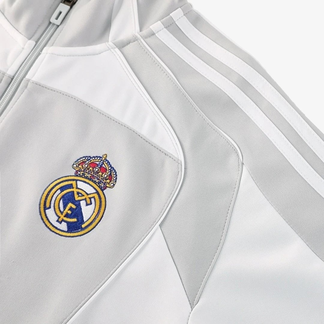 Real Madrid Track Jacket 2025 26 Gray — photo 5
