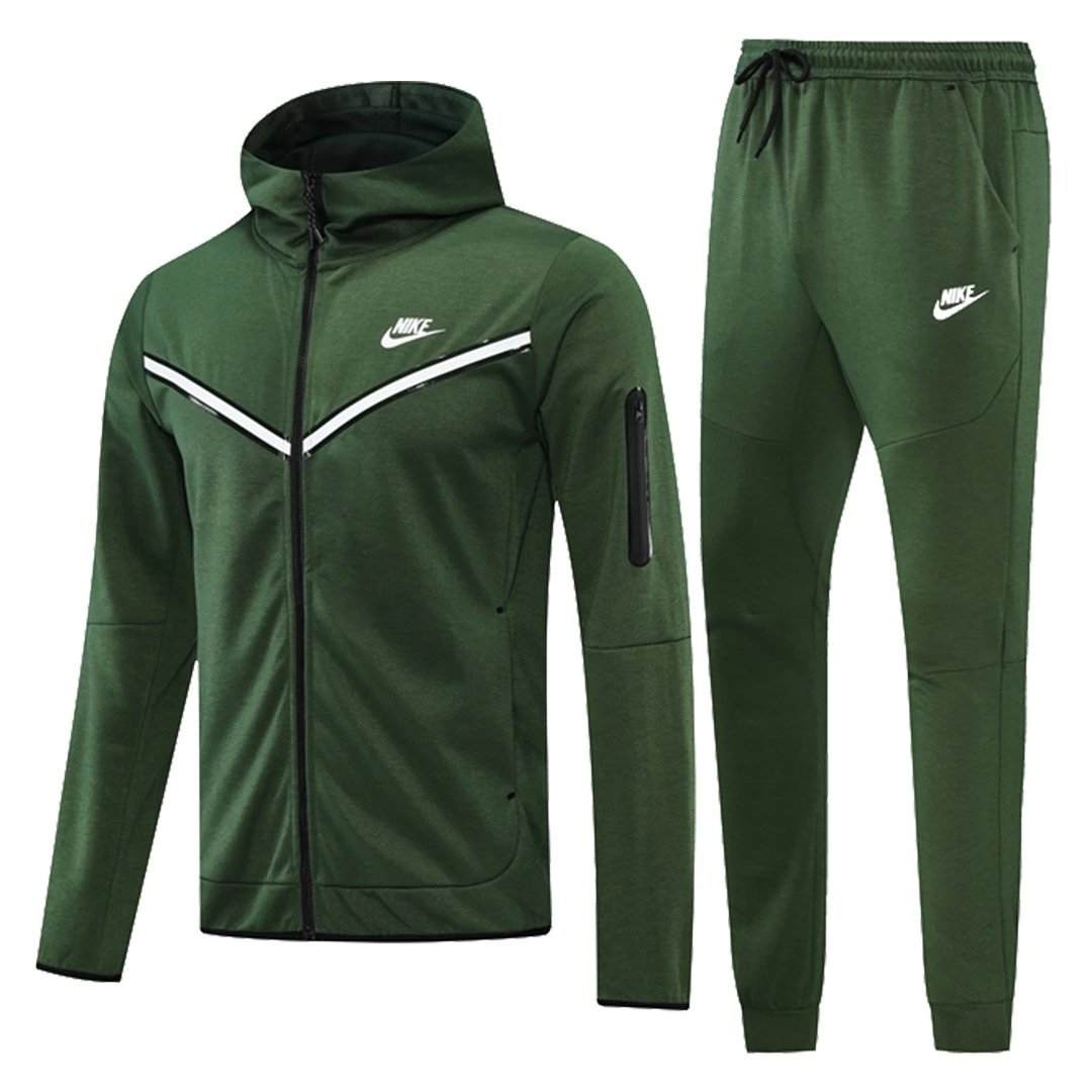 Hoodie Jacket Customize Tracksuit Green — QC