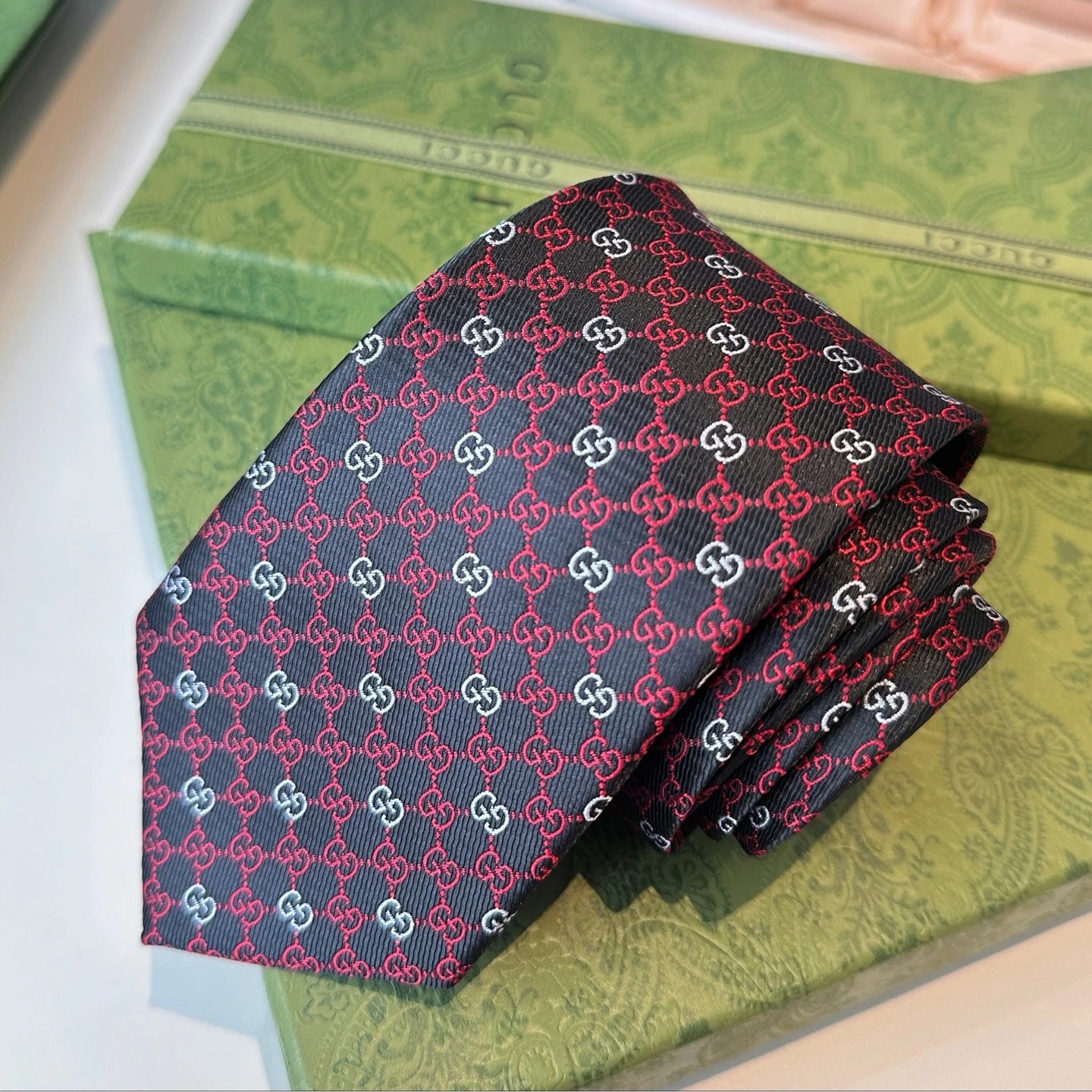 Gucci Silk Tie Ver.M — Zdjęcie 4
