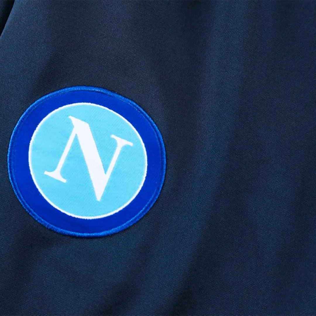 Napoli 2023 1 4 Zip Tracksuit 24 Kids White — Photo 12