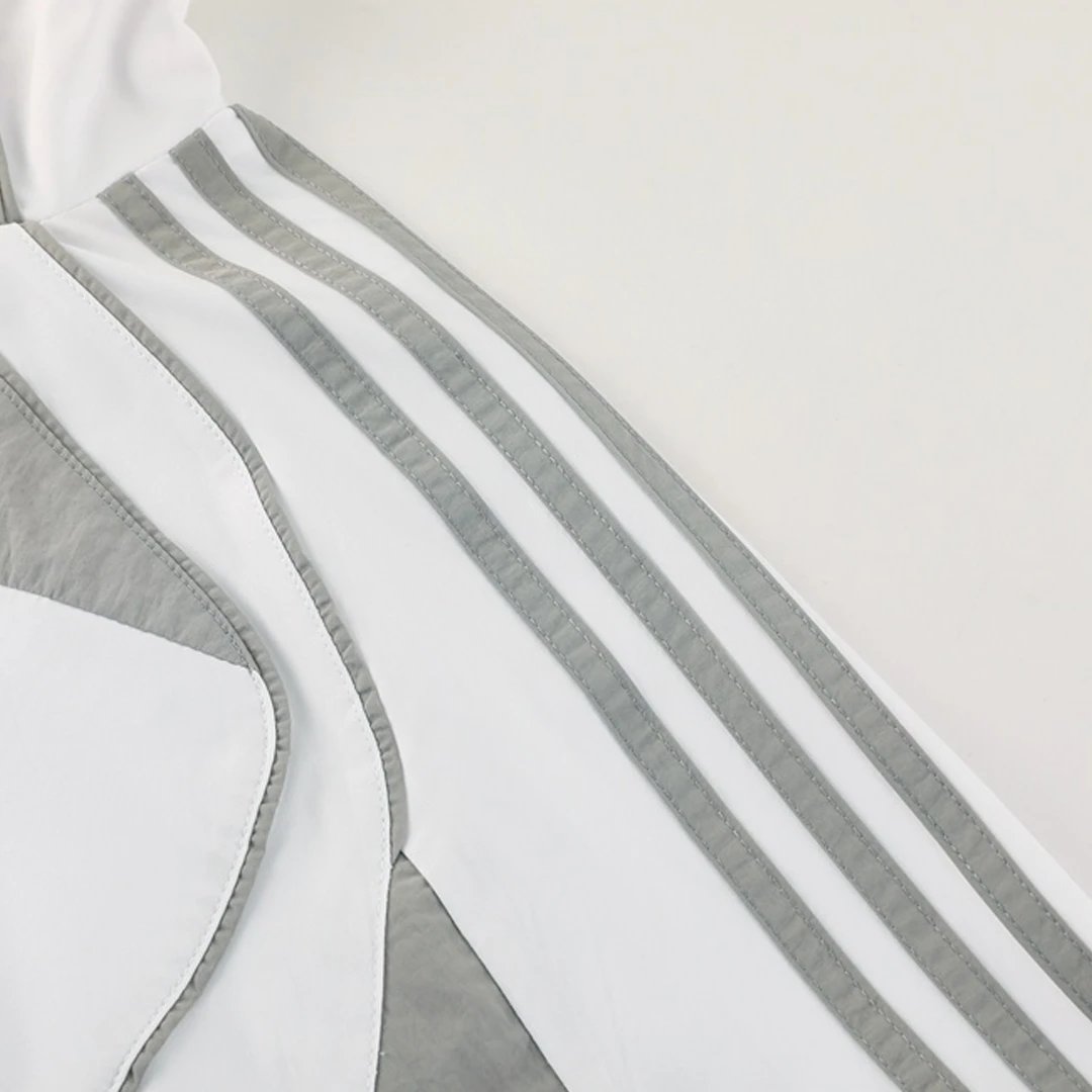 Real Madrid Windbreaker Jacket 2025 26 White — photo 7