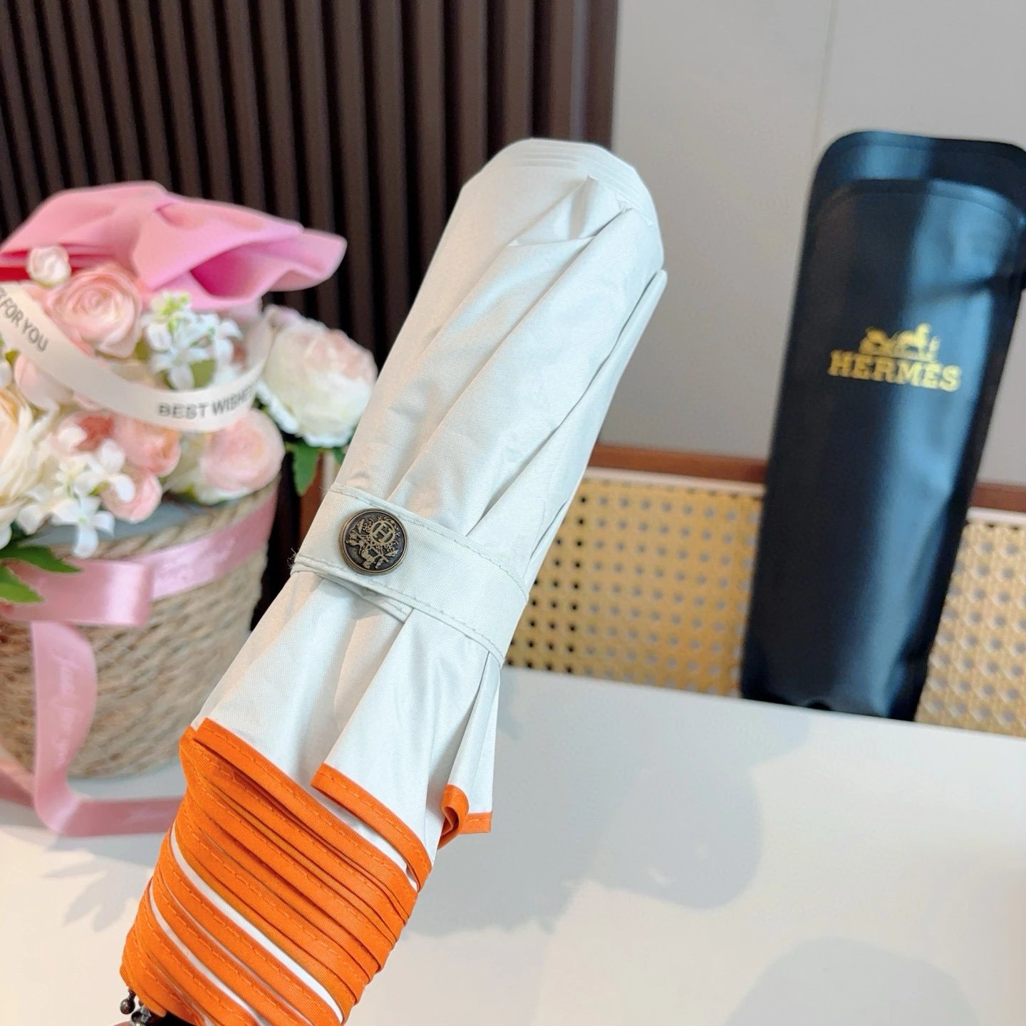 Hermes UV Protection Folding Umbrella Ver.E — Photo 3