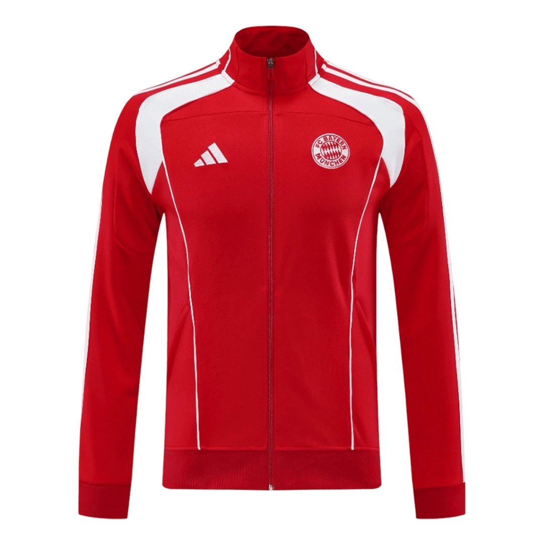 Bayern Munich Jacket Tracksuit 2025 26 Red — photo 8