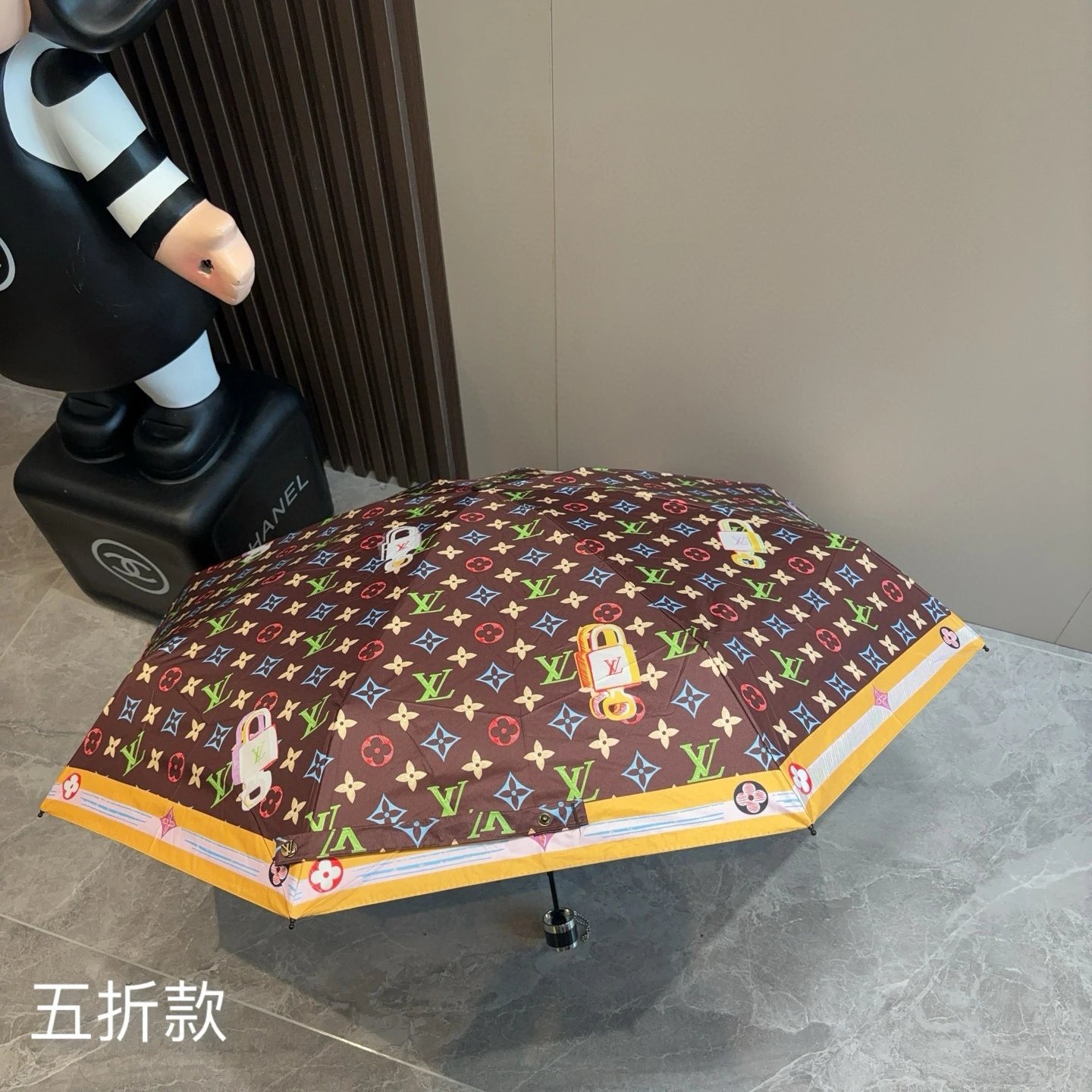 Louis Vuitton UV Protection Folding Umbrella Ver.K — Zdjęcie 9