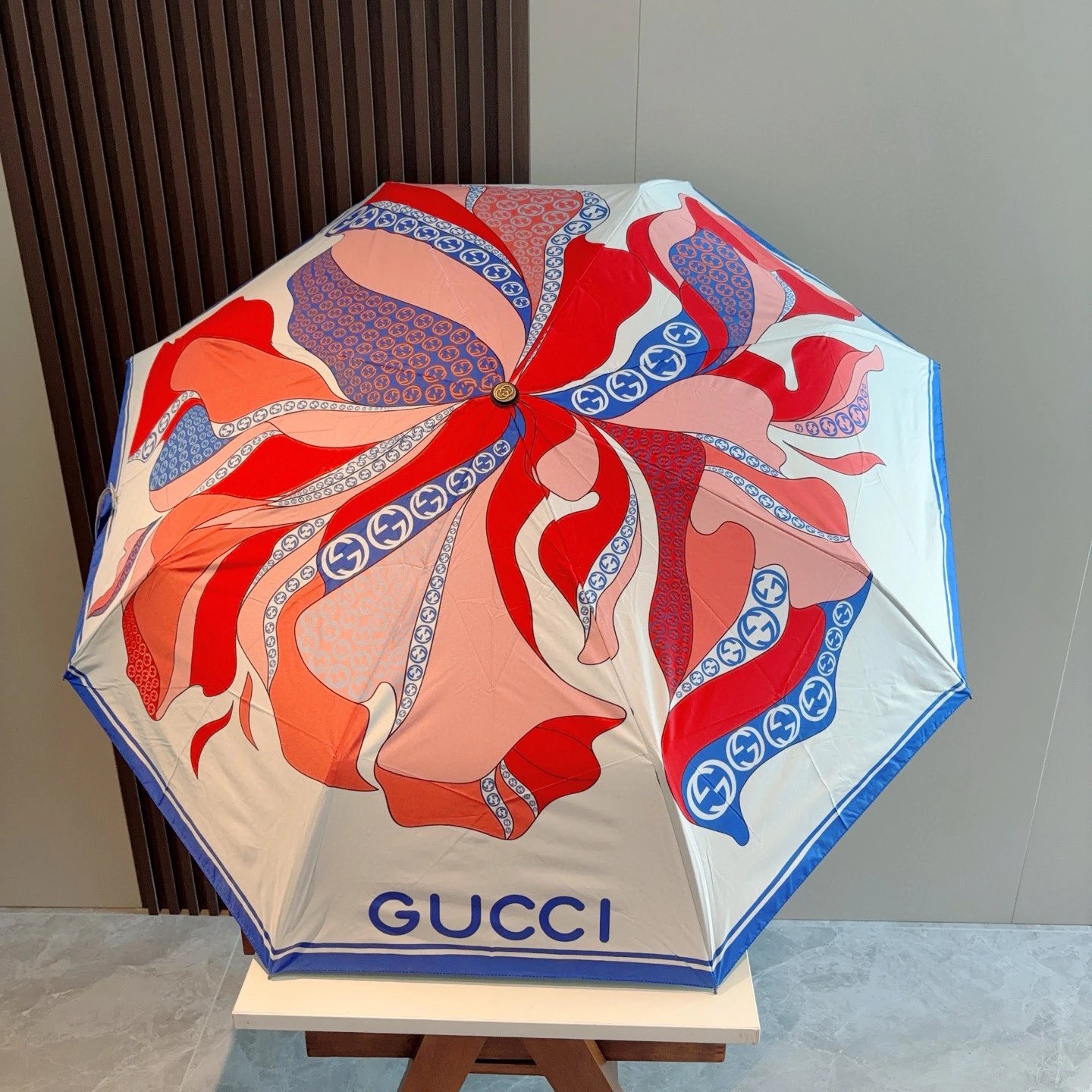 Gucci UV Protection Folding Umbrella Ver.K — Zdjęcie 8