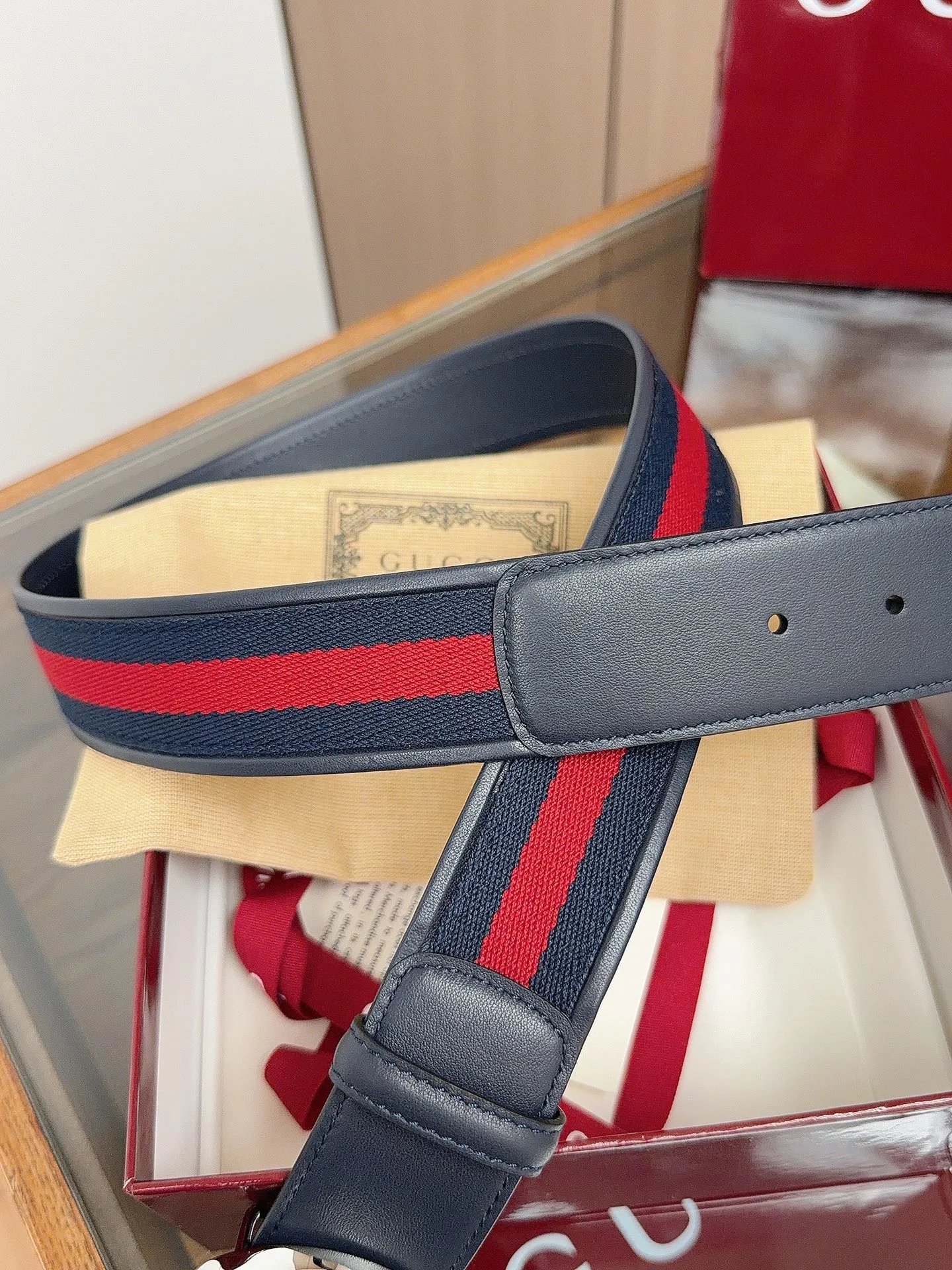 Gucci Leather Belt Ver.A — photo 8