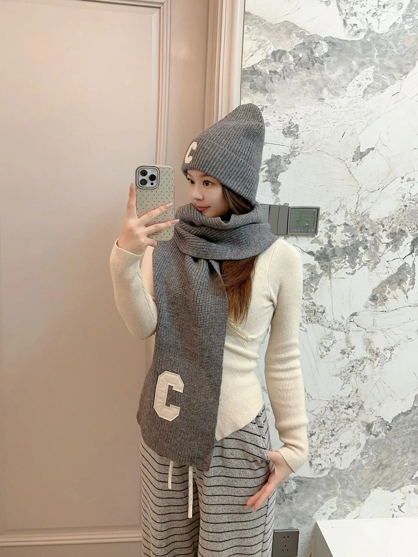 Celine Scarf & Hat Set Ver.A — Photo 3