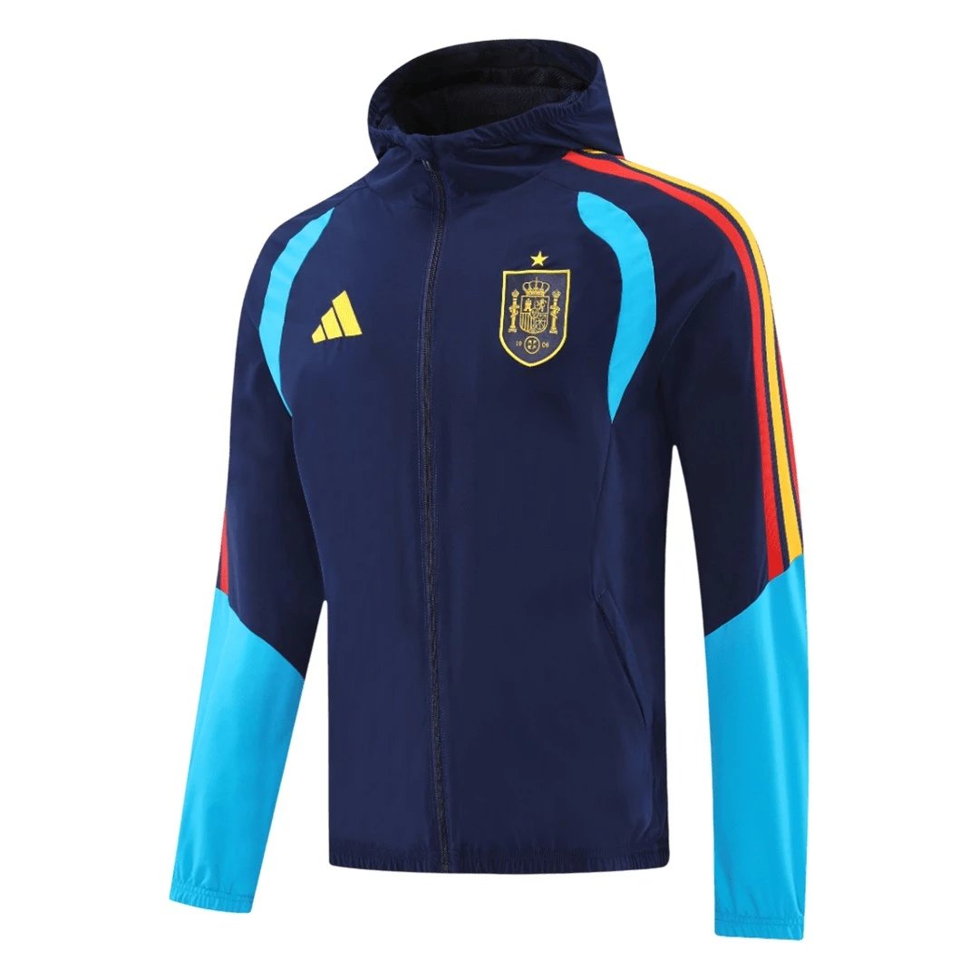 Spain 2026 Hoodie Jacket Blue Black — Photo 2