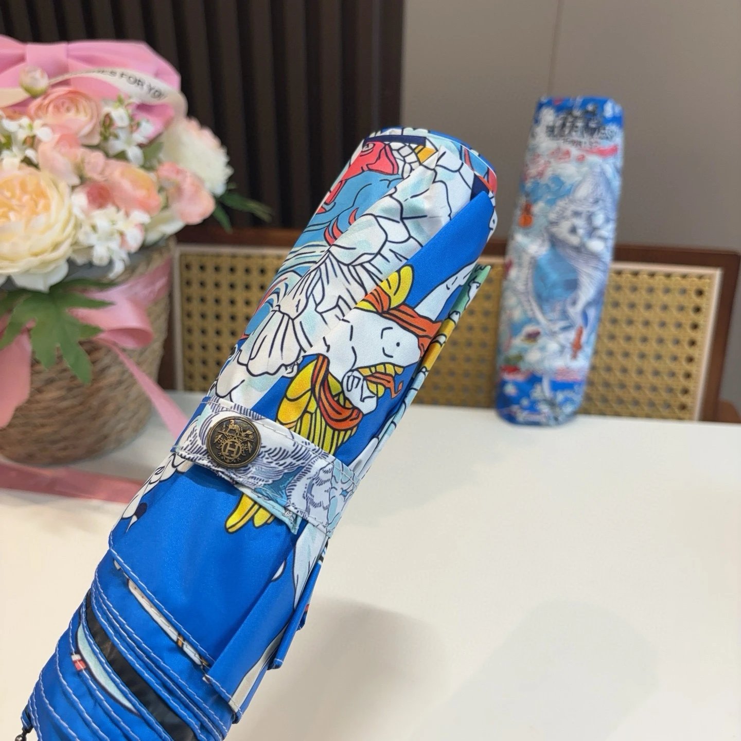 Hermes UV Protection Folding Umbrella Ver.L — Photo 3