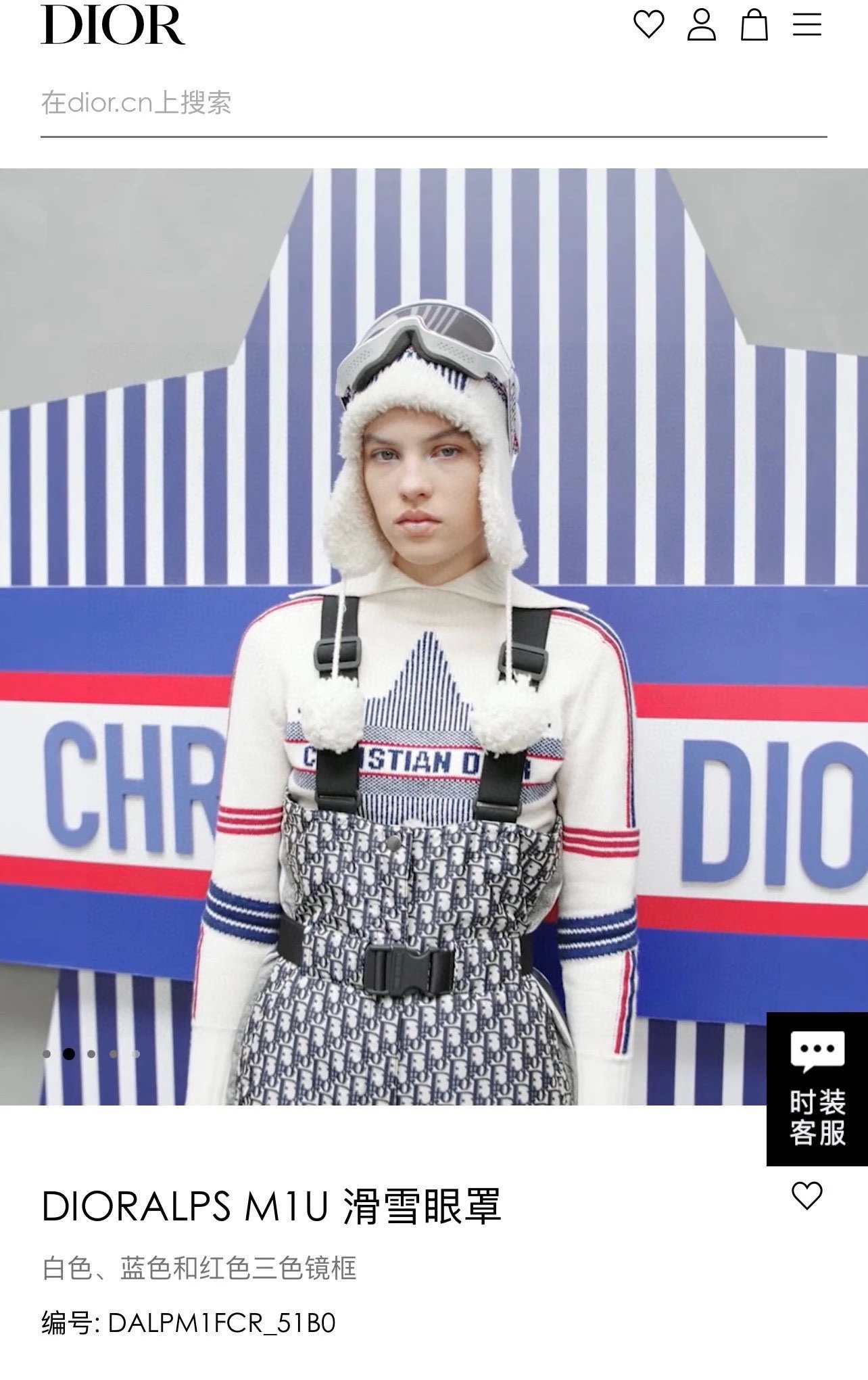 Dior Ski Goggles Ver.A — Zdjęcie 6