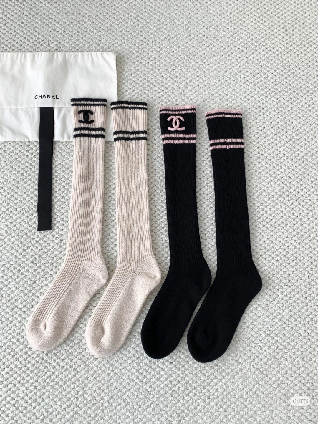 Chanel Cashmere Socks 5-Pair Box Ver.D — photo 10