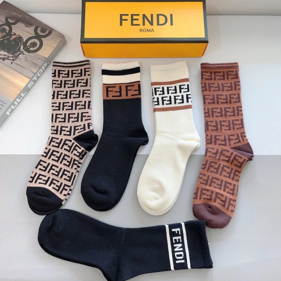 Fendi Knee-High Socks — QC